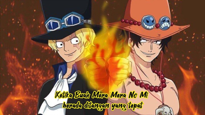 SABO PEWARIS BUAH IBLIS MILIK ACE !!!