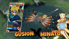 Gusion X Minato Si Kilat Kuning " Hiraishin No Jutsu" 🔥‼️