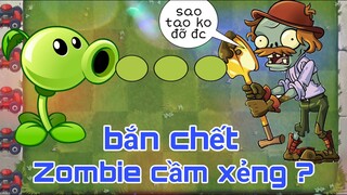 Đây là cách duy nhất để Pea shooter bắn chết được Excavator Zombie - plants vs Zombies 2 - pvz2