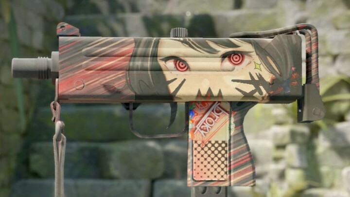 MAC-10|Illusion-Cat Girl Sticker Tutorial