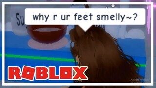 ASKING PEOPLE WEIRD QUESTIONS ON ROBLOX and this happened...