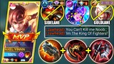 YIN VS TOP GLOBAL JAWHEAD | YIN BEST BUILD TO COUNTER PRO JAWHEAD IN SIDELANE | MOBILE LEGENDS