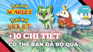 Những chi tiết có thể bạn đã bỏ qua trong trailer của Pokemon Scarlet và Pokemon Violet