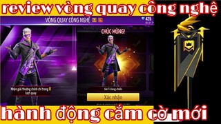 Free fire| review vòng quay công nghệ săn gói tử long chiến - hé lộ hành động cắm cờ mới ob30