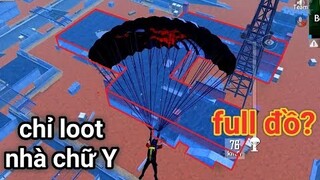 PUBG Mobile - Chỉ Loot Mình Nhà Chữ Y Trong Bootcam | Cú Đấm Sấm Sét Lấy Top :v