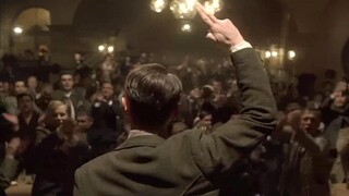 [Hitler: The Rise of Evil] Hitler's passionate brainwashing speech cut