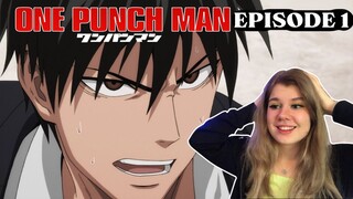 Reacting to One Punch Man Episode 1 [WHY DIDN'T I WATCH THIS SOONER]