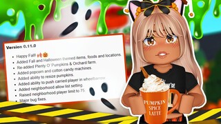 🎃*COTTON-CANDY, CORNDOGS & POPCORN* 🍿 Bloxburg HALLOWEEN UPDATE 2022!