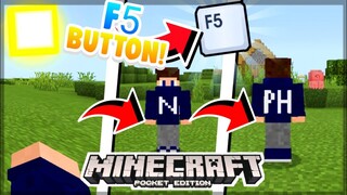 F5 Button For MCPE 1.16+ | How to Get F5 Button For Minecraft PE 1.16+ | 2021