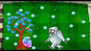 PVZ Plants vs zombies Hack || Starfruit + Tall-nut + Lily Pad  vs Zombie Yeti + Gargantuar p32