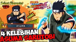 4 KELEBIHAN ASUMA SARUTOBI - NARUTO ULTIMATE NINJA 5 INDONESIA PS2