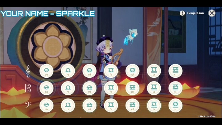 Kimi No Nawa "SPARKLE" [Windsong Lyre] - Genshin Impact (Indonesia)