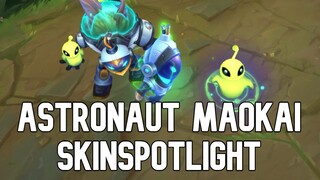 Astronaut Maokai Fast Skin Spotlight - League of Legends