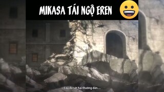 MIKASA TÁI NGỘ EREN 1 #videohaynhat