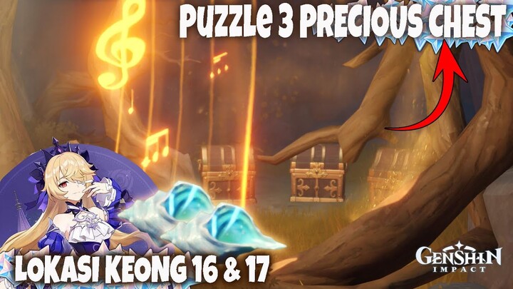 Puzzle 3 Precious Chest & Lokasi Keong 16 & 17 - Archipelago v2.8 Genshin Impact