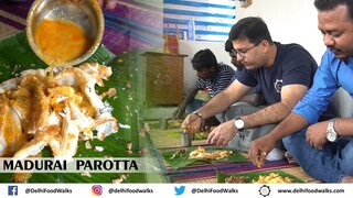 Madurai Food Tour - Madurai PAROTTA - Egg PAAYA - Fishlette (Fish Omelette)