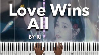 Love Wins All by IU piano cover + sheet music & lyrics