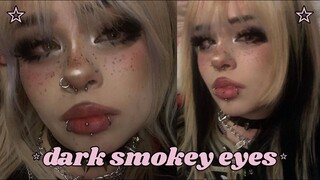 dramatic smoky eye full face tutorial ⋆♱✮♱⋆ cruelty free