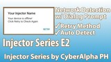 Network Detection w/ Dialog: Injector Series E2