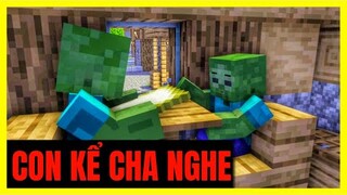 [ Lớp Học Quái Vật ] ĐỂ CON KỂ CHA NGHE | Minecraft Animation