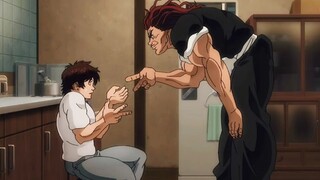 Yujiro is so shameless that he actually bullies Baki’s stupid son!