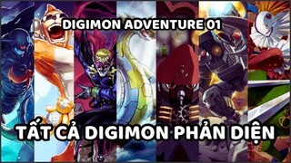 Tổng Hợp Digimon Phản Diện Chính Trong Digimon Adventure 01 | UO Anime