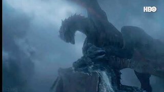 [Game of Thrones] Trận Chiến Giữa Night King Với Daenerys Và Jon Snow (Đầy Đủ Ánh Sáng)