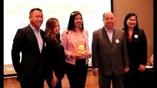 Sha Nacino recognized by Sun Life Financial Philippines during Brighter World Builder Awards 2018