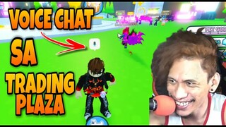 Nag Voice Chat Ako Sa Trading Plaza, Laptrip to! | Pet Simulator X - Roblox