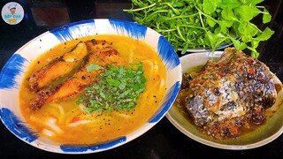 Cách nấu BÁNH CANH CÁ LÓC BỘT XẮT kết hợp nước chấm độc đáo tuyệt ngon | Bếp Của Vợ