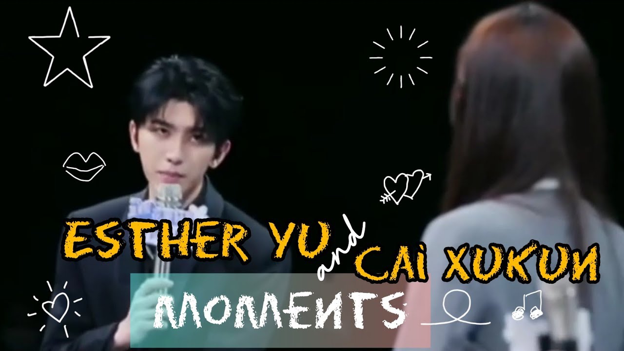 Dylan Wang and Esther Yu Moments on Hello Saturday - Eng Subs - BiliBili