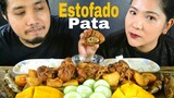 Filipino Food: Estofadong Pata + Fried Galunggong / Mukbang PH / Bioco Food Trip