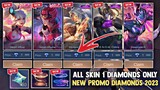 ALL STAR PROMO DIAMONDS 2023! ALL SKIN IS FOR ONLY 1 DIAMONDS AND EPIC RECALL! | MOBILE LEGENDS 2023