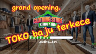 grand opening toko baju terkece