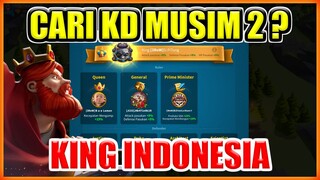 CARI KD MUSIM KEDUA ?? KING INDONESIA ?? INI DIA KD 2903 !!