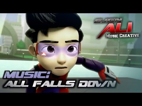 Ejen Ali AMV All Falls Down Remix