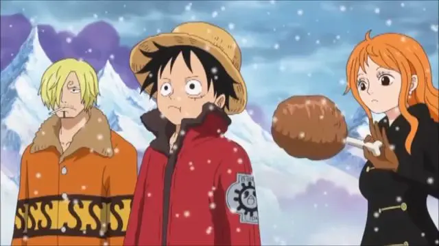 Luffy cute eating moment������