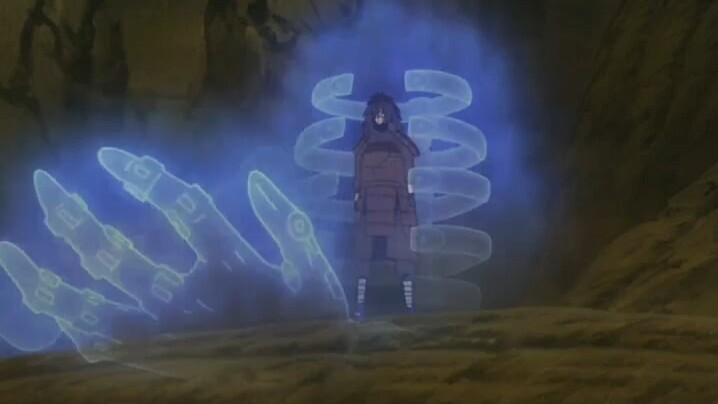 Uchiha Madara VS Five Kage, in the end Madara directly makes the Five Kage five against one!