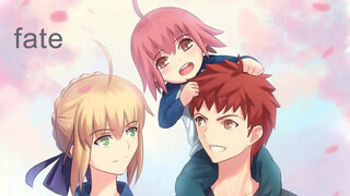 [Fate/Stay Night] Aku kembali, Saber! Selamat datang, Shirou!