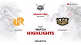 RRQ Hoshi vs DEWA United HIGHLIGHTS MPL ID S13 | DEWA VS RRQ ESPORTSTV