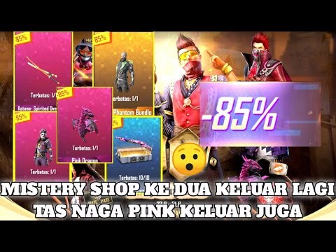 MISTERY SHOP KE DUA KELUAR LAGI TAS PINK NAGA EVENT LANGKA !! GARENA FREE FIRE