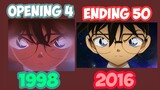 Detective Conan [Unmei Roulette Mawashite], ZARD & La PomPon (OPENING 4 & ENDING 50) 1998 & 2016,