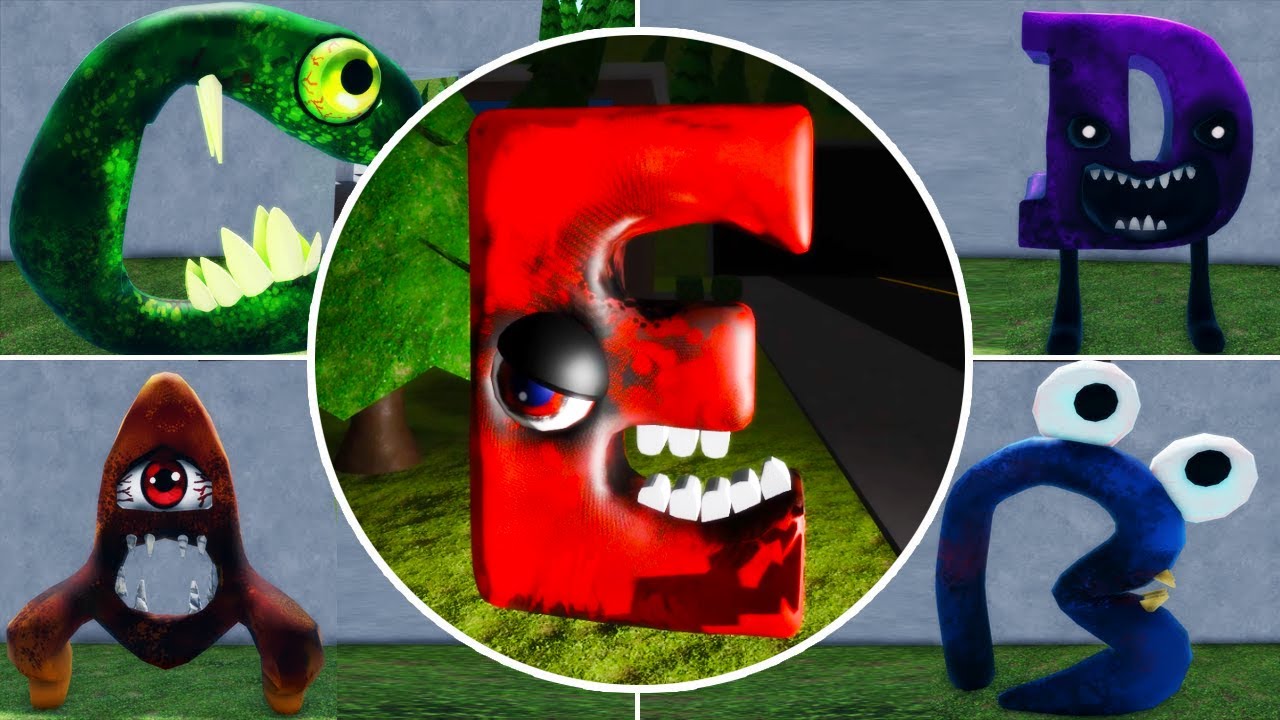 I Became Monster Alphabet Lore Letters! (ROBLOX) 