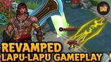 REVAMPED LAPU-LAPU GAMEPLAY in Mobile Legends