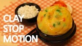 "Clay Stop-Motion Animation" is a little cute and a little cute - Steamed Egg