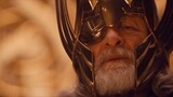 Odin, the true king of Asgard, does not lose the strength of Thanos,