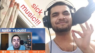 RIVER vs DUDZ | who should've won? | Grand Beatbox Battle Online 2020 | solo top 16 REACTION