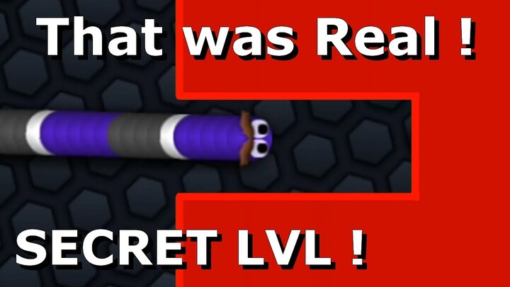 Slither.io - SECRET LVL UNLOCKED & FINISHED