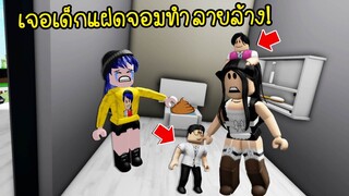 คู่เด็กแฝดผู้น่าสงสาร..เด็กแฝดมาบ้านวันแรก บ้านพี่นิวก็พังซะแล้ว! | Roblox Brookhaven 🏡RP EP.12