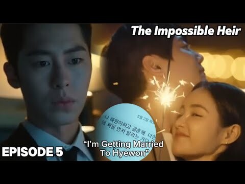 The Impossible Heir Episode 5 Pre-Released | Inha Tells Taeoh That He Will Marry Hyewon 🥲| ENG SUB